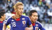 Honda powers Japan past Cameroon