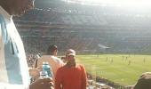 Anil Desai's day out in Soccer City, Johannesburg