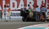 No points from Abu Dhabi, Force India finishes 7th