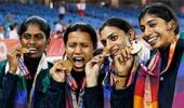 Women's relay team power India to record gold haul