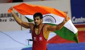 First country to win 10 gold in wrestling