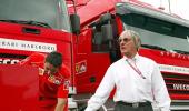 Bernie Ecclestone touches 80, and at full throttle