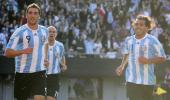 Argentina crush world champions Spain 4-1