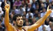 Sushil Kumar wins gold in World Wrestling C'ship