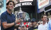 Nadal charms New York crowds before heading home