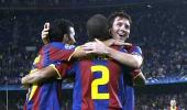 Champions League: Messi lights up first night as Inter toil