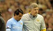 Injured Tevez set to miss FA Cup semi-final