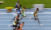 Bolt and Kenyans beam as Ohuruogu sobs