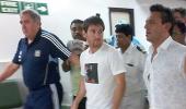 Messi arrives to mesmerise fans in Kolkata