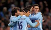 Manchester rivals win as City stay top for Christmas