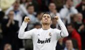 Spanish League: Ronaldo double lifts Real to win