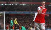 Champions League images: Arsenal rock Barca