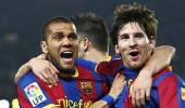 Messi strikes late to rescue nervous Barcelona