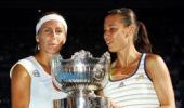 Dulko-Pennetta win women's doubles at Aus Open