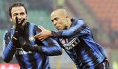 Debutant Pazzini puts Inter on winning track