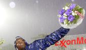 Usain Bolt dazzles in drizzly Oslo