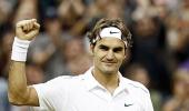 Photos: Federer tames Mannarino, Hewitt, Li ousted