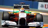 Sutil finishes 9th, Resta 14th at European GP