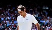 The grass isn't green anymore for Roger Federer