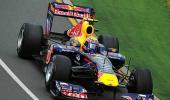 Webber on top as gloves come off in Melbourne