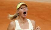 Sharapova survives scare to advance into Rnd 3