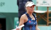 Top seed Wozniacki humbled by Hantuchova