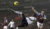 EPL: Adebayor double lifts Spurs to third