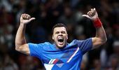 World Tour Finals: Tsonga on song, knocks Nadal out