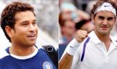 While Sachin keeps fans waiting, Federer achieves century