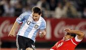 Argentina, Uruguay score four in World Cup qualifiers