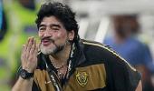 Coach Maradona dedicates opening win to mums in Argentina