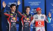 Vettel takes record pole for Red Bull