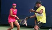 US Open: Bhupathi-Sania knocked out in 1st round