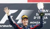 Vettel victorious in Monza