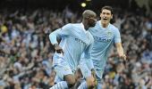 EPL Images: Balotelli, Milner help Man City beat Everton