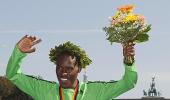 Makau shatters world men's marathon record