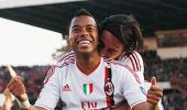 Controversy over Robinho goal as Milan held at Catania