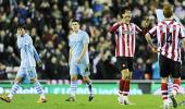 Manchester City slip despite draw against Sunderland