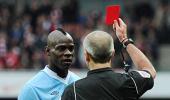 Balotelli apologises for red card against Arsenal