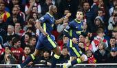 EPL: Battling Wigan stun Arsenal 2-1