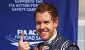 Vettel and Red Bull on pole in Bahrain