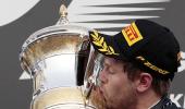 Vettel wins Bahrain GP, protesters kept away