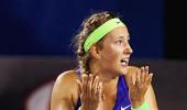 Azarenka survives scare to make Stuttgart semis