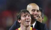 'Emotional' Messi pays tribute to 'mentor' Guardiola