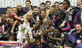 Lyon sink Quevilly to clinch French Cup