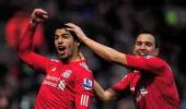 Suarez treble lifts Liverpool, defeat for Newcastle