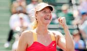 Sharapova beats top seed Azarenka