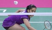 Saina demolishes Jie Yao to enter quarter-finals