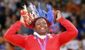 PHOTOS: The gold medalists on Day 7 of the London Games