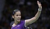 Saina wins bronze after injury stops Xin Wang